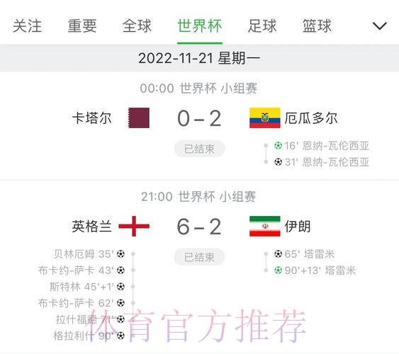 世界杯赛事比分查询分析平台入口